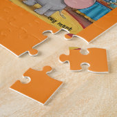 Hartverwarmende Dumbo en Mrs Jumbo Circus Puzzel (Zijkant)