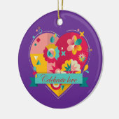 Hartverwarmende en sentimentele geschenken keramisch ornament (Links)
