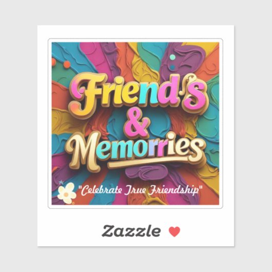 "Hartverwarmende glimlach" Sticker (Vel)