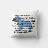 Hartverwarmende hondenquote voor Hondenliefhebbers Kussen (Voorkant)