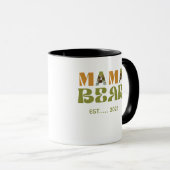 Hartverwarmende Illustratie van Mama Beer Mok (Voorkant rechts)