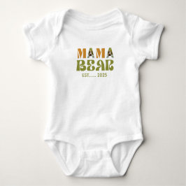 Hartverwarmende Illustratie van Mama Beer Romper