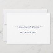 Hartverwarmende kerst citaat foto overlay feestdagenkaart (Achterkant)