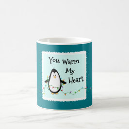 Hartverwarmende Kerstvakantie Gift-Fun Penguin Koffiemok