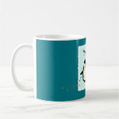 Hartverwarmende Kerstvakantie Gift-Fun Penguin Koffiemok (Links)