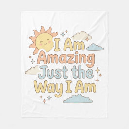 Hartverwarmende Kidd Affirmatie Geweldig Precies Z Fleece Deken