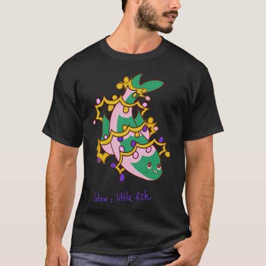 Hartverwarmende Lavendelverlichting T-shirt (Voorkant)