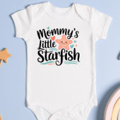 Hartverwarmende mama's kleine zeester romper