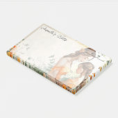 Hartverwarmende moeder & dochter 10" x 6" post-it® notes (Schuin)