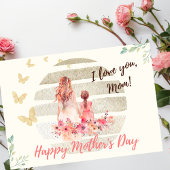 Hartverwarmende Moederdag-Kaart Bedankkaart