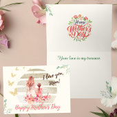 Hartverwarmende Moederdag-Kaart Bedankkaart