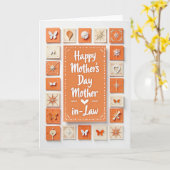 Hartverwarmende Moederdag Knutselkaart Kaart (Gele Bloem)