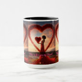 "Hartverwarmende Mok Love Design: Perfect Gift " (Midden)