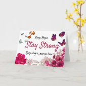 Hartverwarmende Patiënt-aanmoedigingskaarten voor  Kaart (Gele Bloem)