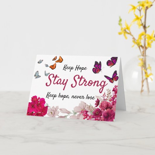 Hartverwarmende Patiënt-aanmoedigingskaarten voor  Kaart (Gele Bloem)