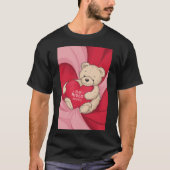 Hartverwarmende teddy t-shirt (Voorkant)