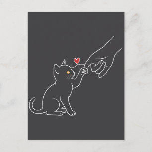 Hartverwarmende uitnodiging verjaardag kattenliefh