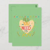 Hartverwarmende Uitspraken van Kinderen Ontwerp Briefkaart (Voorkant / Achterkant)