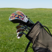 Hartverwarmende vader en zoon golfmoment op vaderd golfheadcover (Insitu)