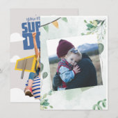 Hartverwarmende vader-kind moment dank je kaart (Voorkant / Achterkant)