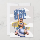 Hartverwarmende vader-kind moment dank je kaart (Achterkant)