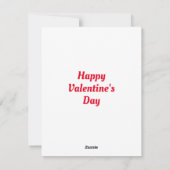 Hartverwarmende Vrienden Valentijnsdag Kaart (Achterkant)