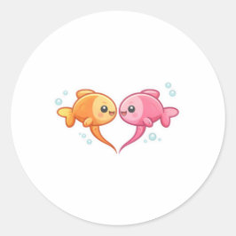 Hartvis Ronde Sticker