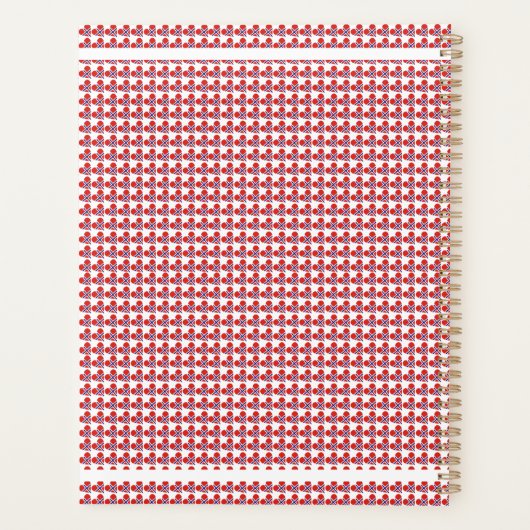 Hartvlag Noors Planner (Achterkant)