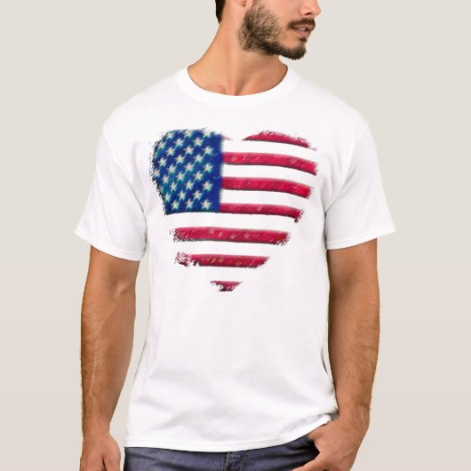 Hartvlag T-shirt (Voorkant)