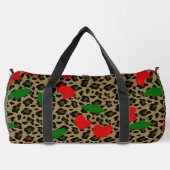 Hartvorm Cherry Leopard Rockabilly Plunjezak (Achterkant)