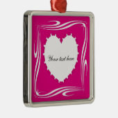 Hartvorm Metalen Ornament (Rechts)