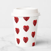 hartvorm papieren bekers (Achterkant)