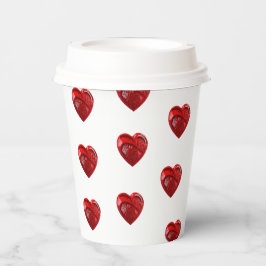 hartvorm papieren bekers