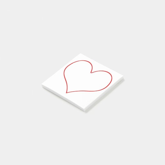 Hartvorm Post-it® Notes (Schuin)