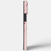 hartvorm roze en rood hart Case-Mate iPhone case (Achterkant / Rechts)