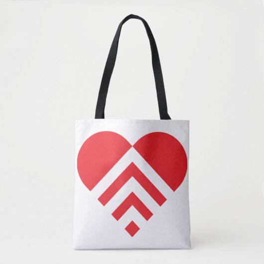 Hartvorm Tote Bag (Voorkant)