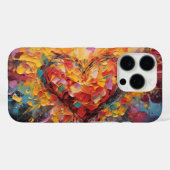 Hartvormen in 3D in levendige kleuren Case-Mate iPhone Case (Achterkant (horizontaal))