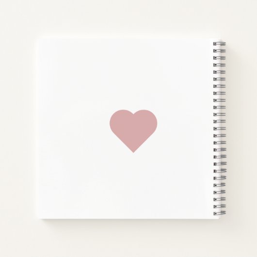 Hartvormen Notitieboek (Achterkant)