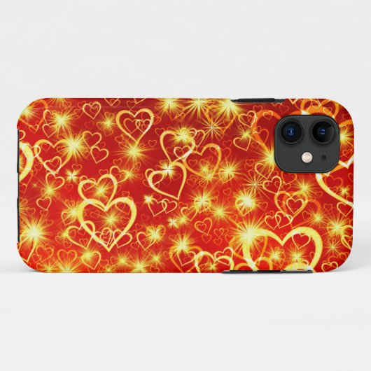 Hartvormen Patroon-25622 Case-Mate iPhone Case (Achterkant (horizontaal))