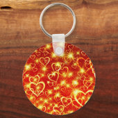 Hartvormen Patroon-25622 Sleutelhanger (Achterkant)