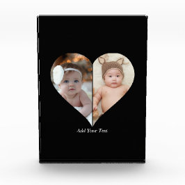 Hartvormig 2 foto collage