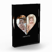 Hartvormig 2 foto collage (Links)