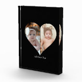 Hartvormig 2 foto collage (Rechts)