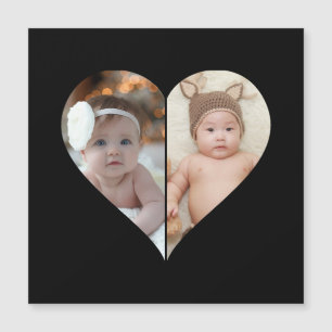 Hartvormig 2 foto collage