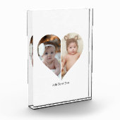 Hartvormig 2 foto collage (Links)