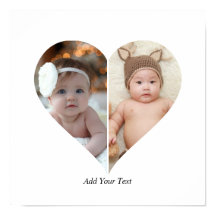 Hartvormig 2 foto collage