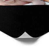 Hartvormig 2 foto collage poster (Hoek)