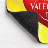 Hartvormig 3d rood liefdessymbool-50420 muismat (Hoek)