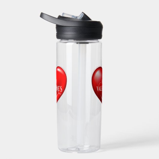 Hartvormig 3d rood liefdessymbool-50420 waterfles (Rechts)