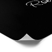 Hartvormig 48 Fotocollage Begrafenis Poster (Hoek)